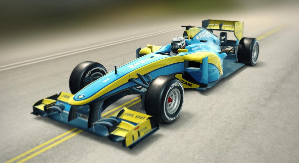 フォーミュラ1 レーシングカー(F1)