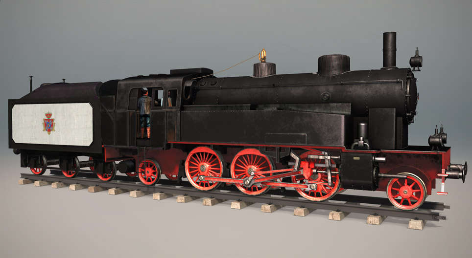 BR 2-6-2T 標準クラス3蒸気機関車