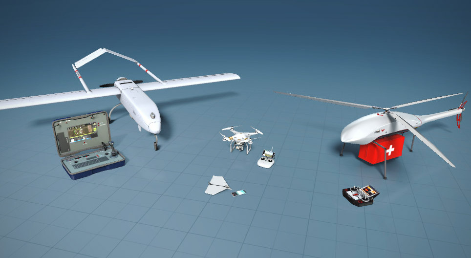 無人航空機 (UAV)