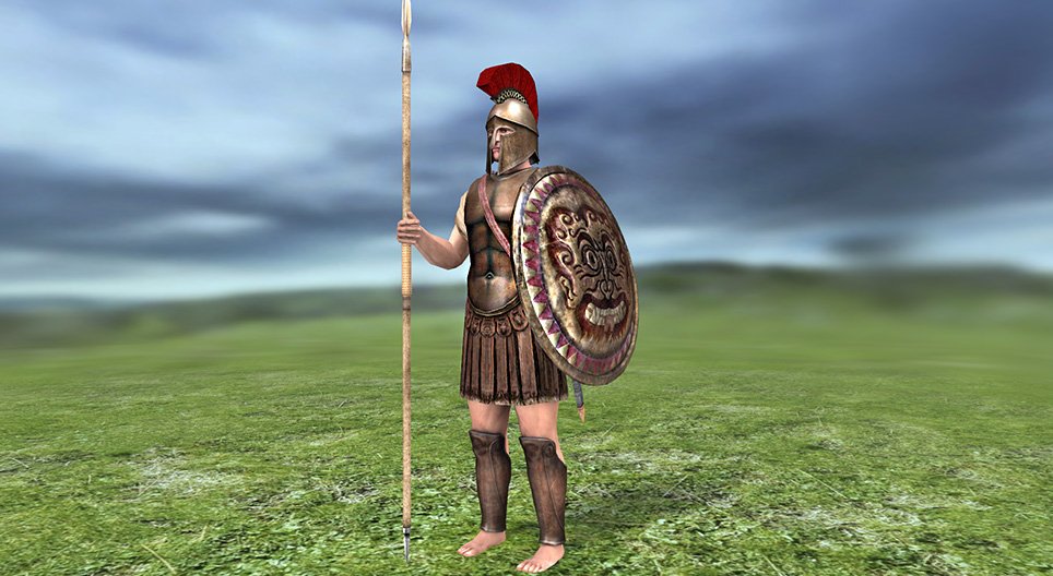 古代ギリシャの重装歩兵 (紀元前5世紀)