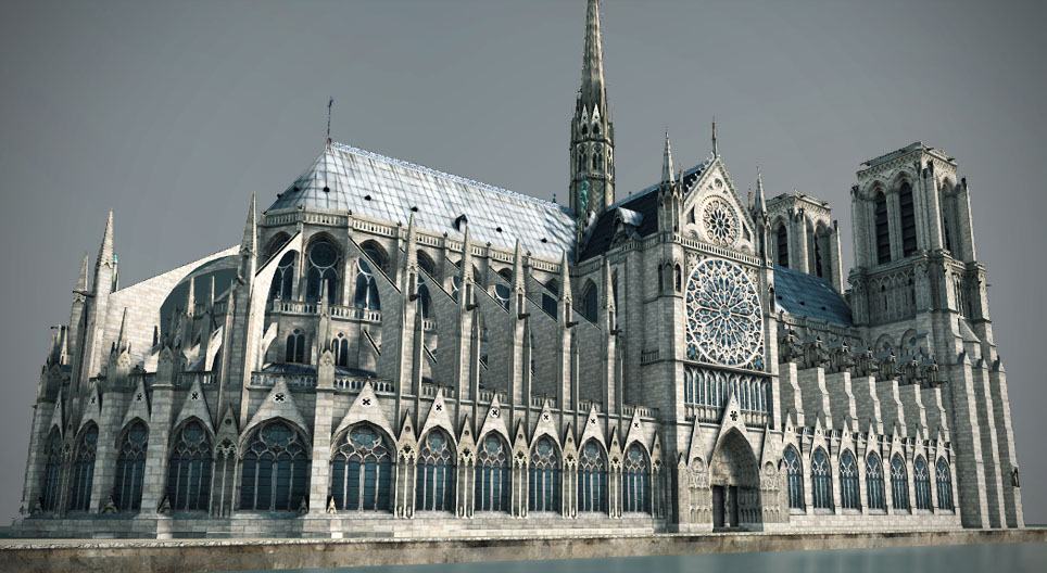 Notre-Dame Cathedral (Paris, 14th century)