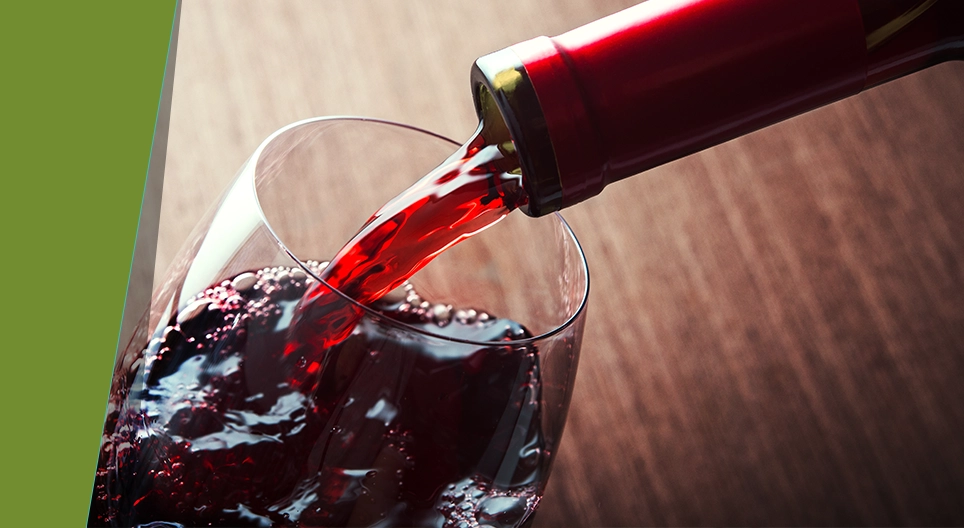 Red wine to white wine