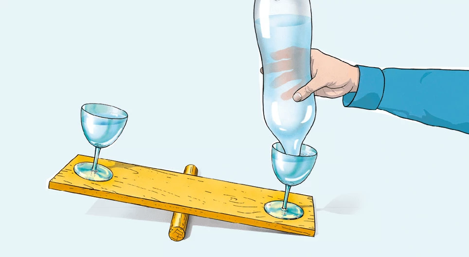 Archimedes' seesaw
