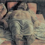 안드레아 만테냐: 죽은 예수를 안고 비통하기 (1480년쯤)