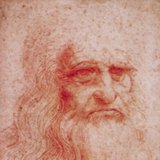 레오나르도 다빈치: 자화상 (1512년쯤, 르네상스)