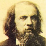ロシアの化学者メンデレーエフドミトリイワノビッチ（1834年-1907年）