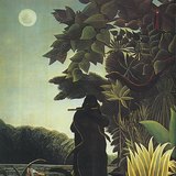 亨利·卢梭：耍蛇人（1907年，超现实主义）