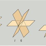 3つの飛行機がいくつの地域で空間を分割していますか？