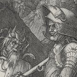 阿尔布雷希特·杜勒 - 骑士，死亡，和魔鬼（1513年，文艺复兴，部分）