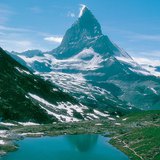 Az Alpok talán legszebb csúcsa, a Matterhorn (4478 m)