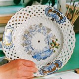 ヘレンド磁器板の絵画