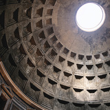 A római Pantheon kupolája belülről