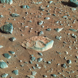 勇气号火星探测器拍摄的火星表面的图像
