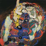 Klimt: A szűz (1913, szecesszió)