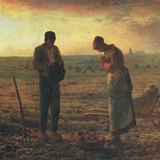 米勒：三钟经祈祷（1857年至1859年，现实主义）