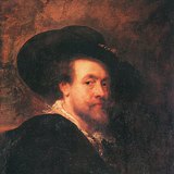 鲁本斯：自画像（1624年，巴洛克式）