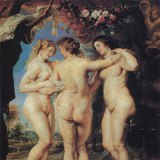 ルーベンス：三つの恵み（1636年-1639年、バロック様式）