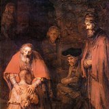 렘브란트: 돌아온 탕자 (1669년쯤, 바로크 양식)