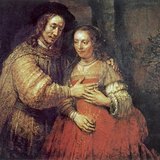 렘브란트: 유태인의 신부 (1666년쯤, 바로크 양식)