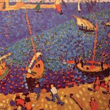アンドレ・デラン：コリウール（1905年、アヴァンギャルド）のボート