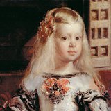 迭戈·维拉斯奎兹：宫女（1656年，巴洛克式，特写）