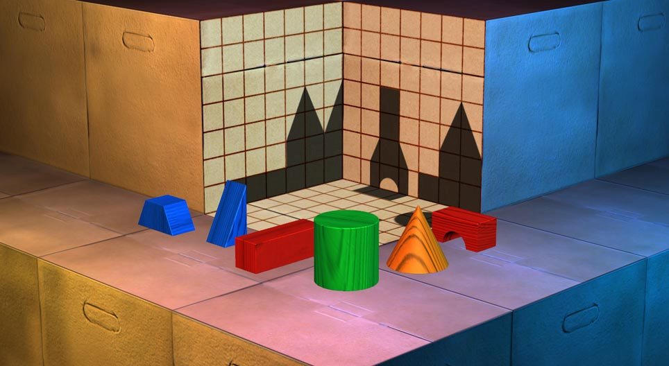3D影子拼图