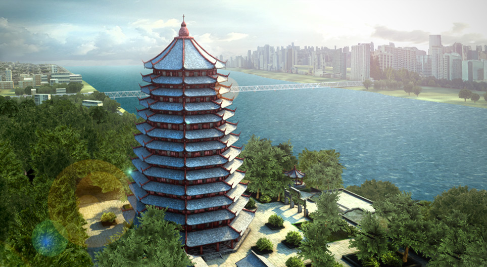 六和塔（杭州，12世纪）